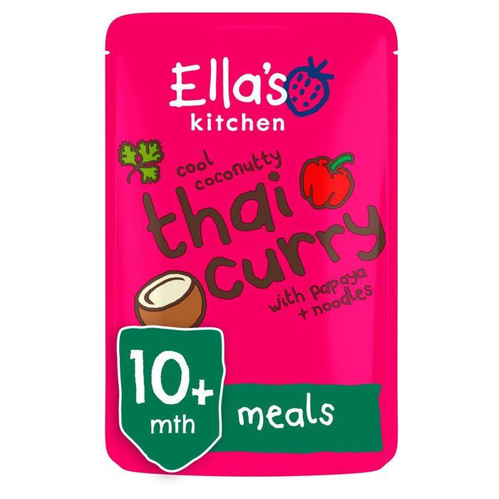 Ella's Kitchen Organic Thai Curry Bebé Bolsa 10+ Meses 190g 