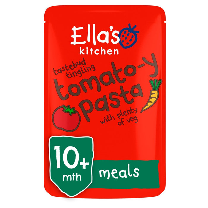 Ella's Kitchen Organic Tomato-y Pasta con Verduras Bolsa 10+ Meses 190g 