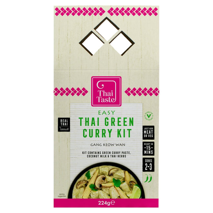 Kit de curry verde tailandés Easy Taste 224g 