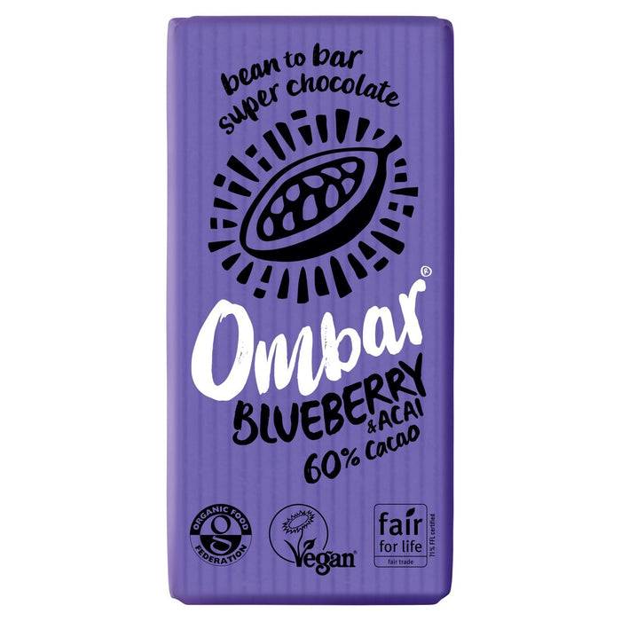 Omal Blueberry & Acai Chocolate 35G