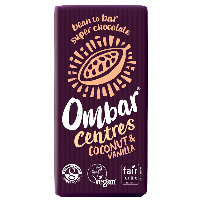 Centres Ombar Coconut & Vanilla Chocolate 35G