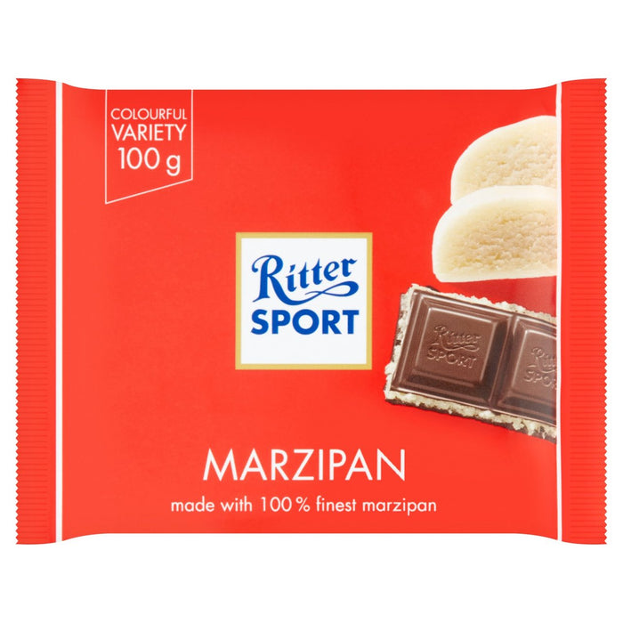Ritter Sport Marzipan Dark Chocolate 100g