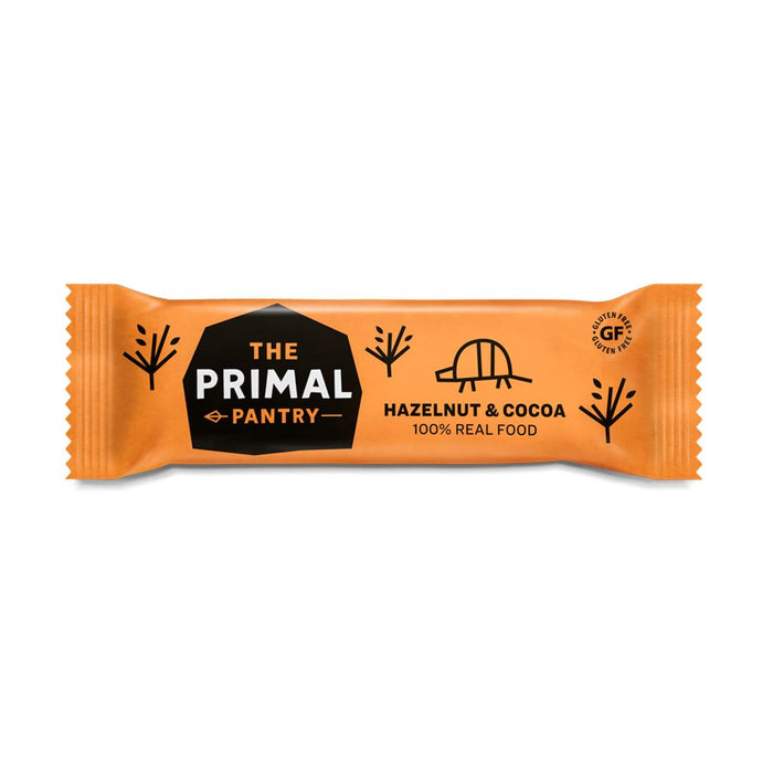 The Primal Pantry Hazelnut & Cocoa Bar 45g