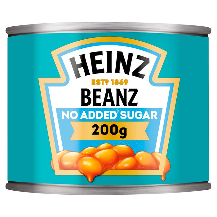 Heinz Beanz No Sugar fügte 200g hinzu