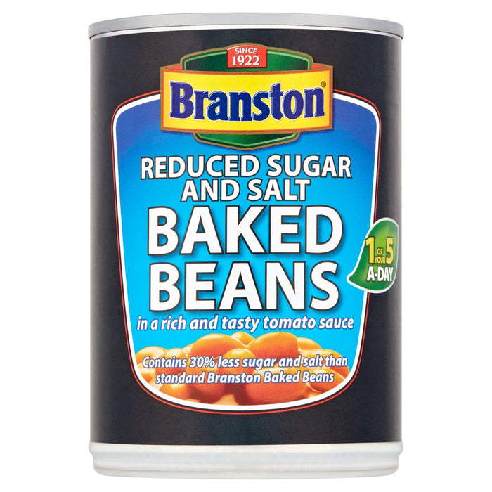 Branston gebackene Bohnen reduzierten Zucker und Salz 410G