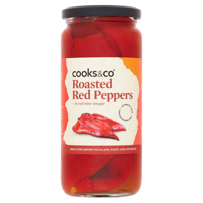 Cooks & Co Rolated Red Peppers 460G