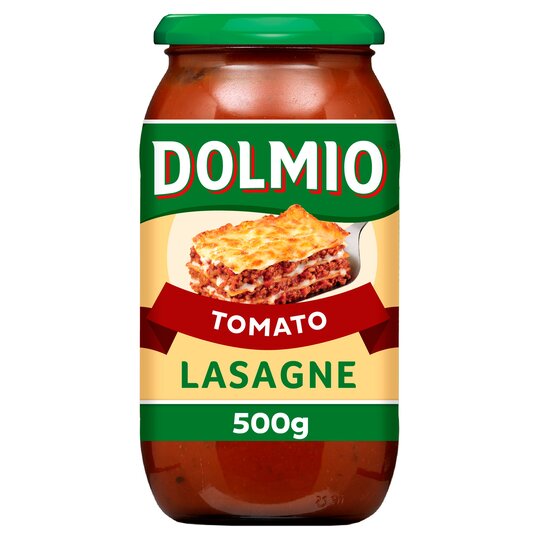 Salsa de lasaña roja de tomate Dolmio 500g 