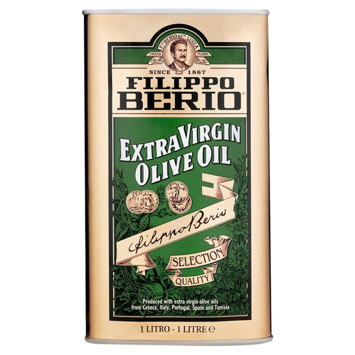 Filippo Berio Tin Extra Virgin Olive Huile 1L