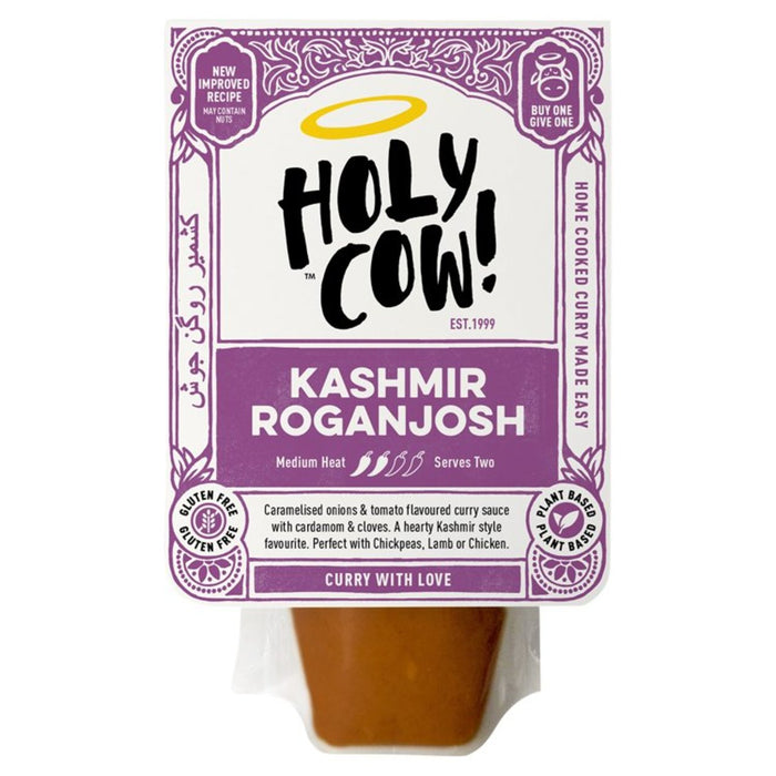 ¡Santa vaca! Salsa de curry Kashmir Roganjosh 250g 