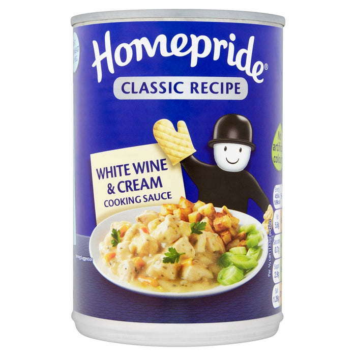 HomePride White Wine & Cream Cooking Salsa 400G