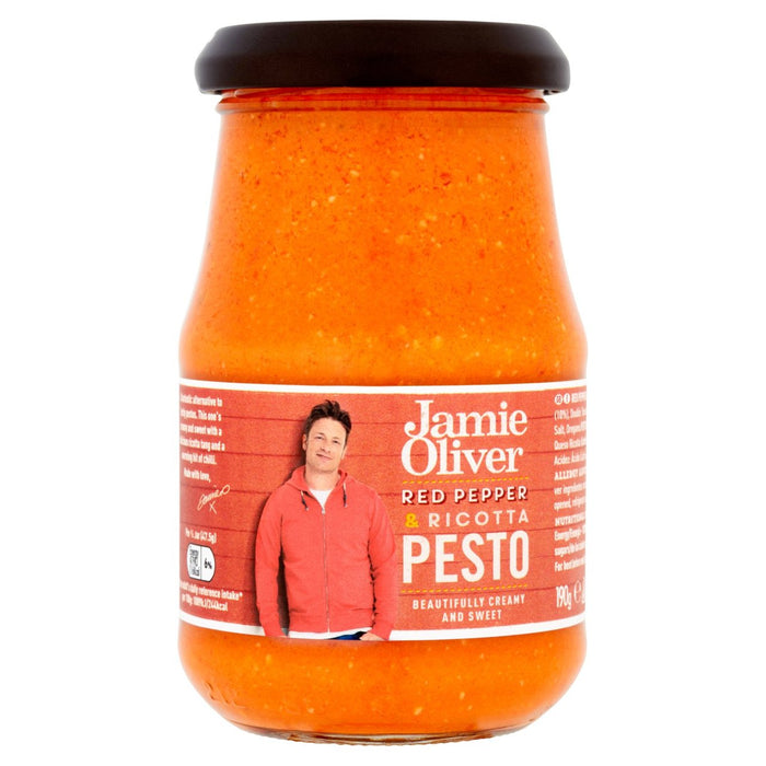Jamie Oliver Red Pepper & Ricotta Pesto 190g
