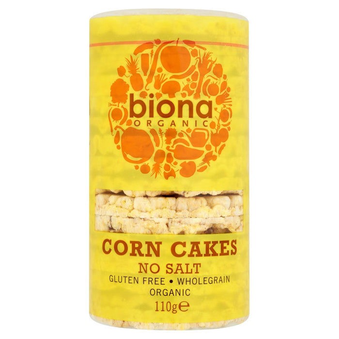 Biona Organic Corn Cakes No Salt 110g