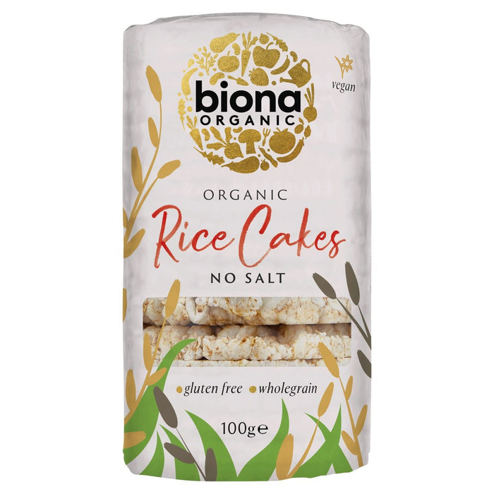 Biona Tortas de arroz orgánica sin sal 100G