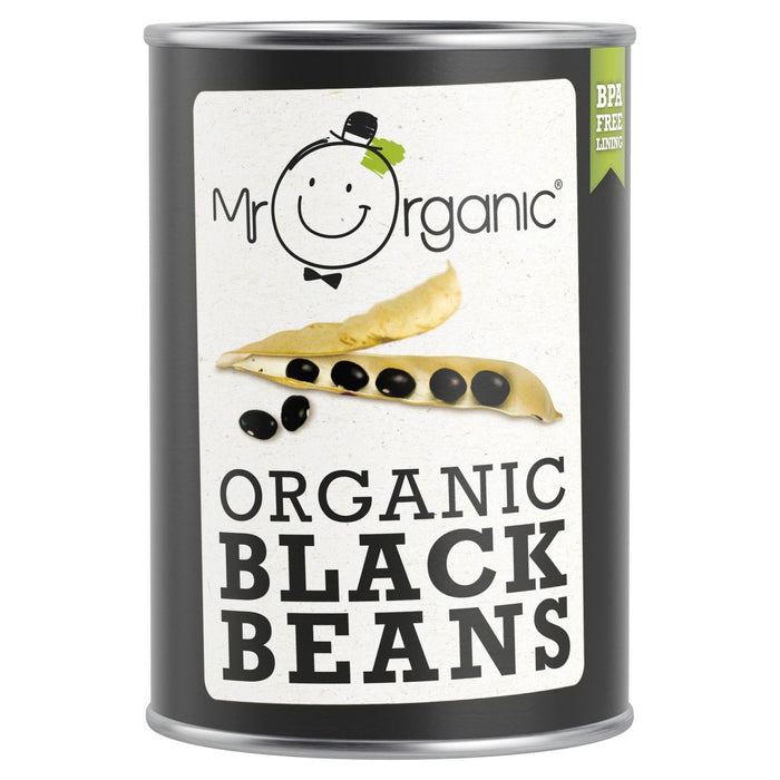 Mr orgánico de frijoles negros 400g
