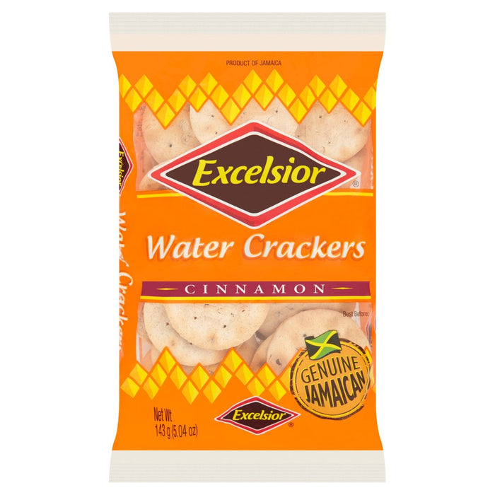 Excelsior Cinnamon Water Crackers 143g