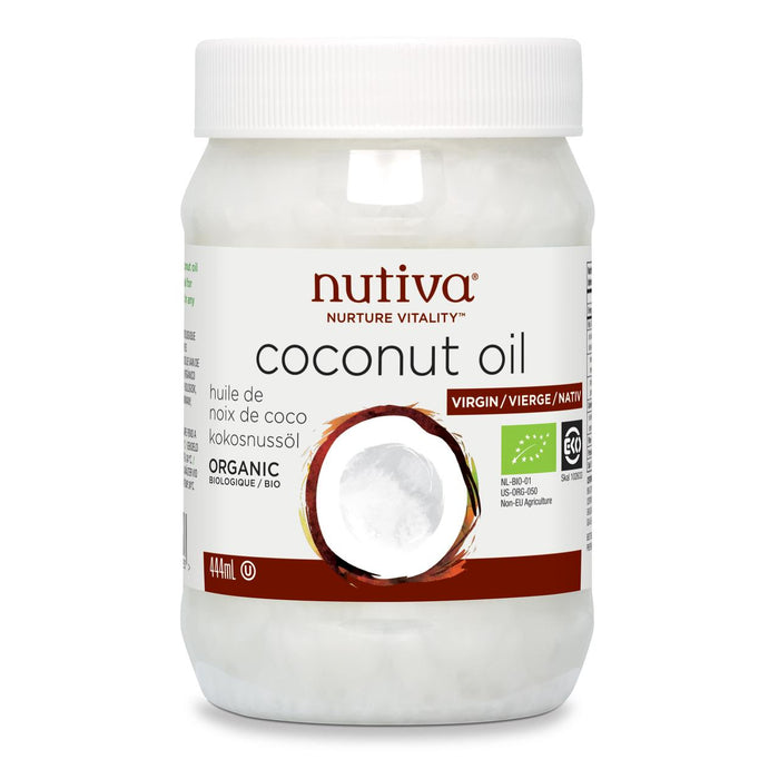 Nutiva Organic Virgin Coconut Oil 444ml