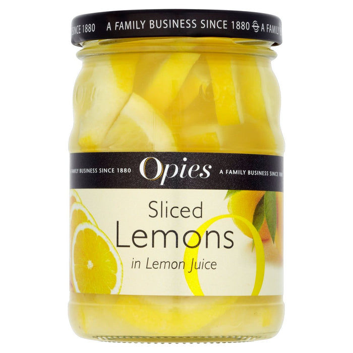 Opies Sliced Lemons in Lemon Juice 350g