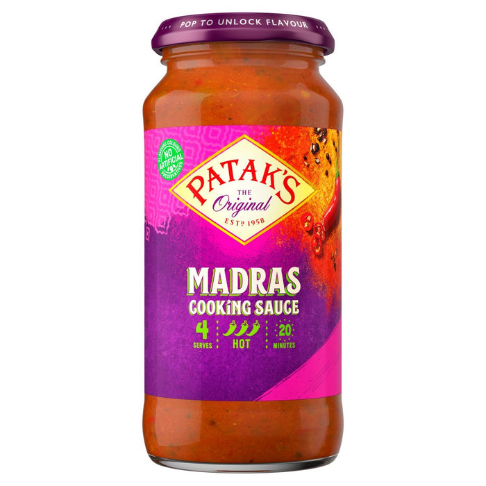 Pataks Madras Curry Sauce 450G