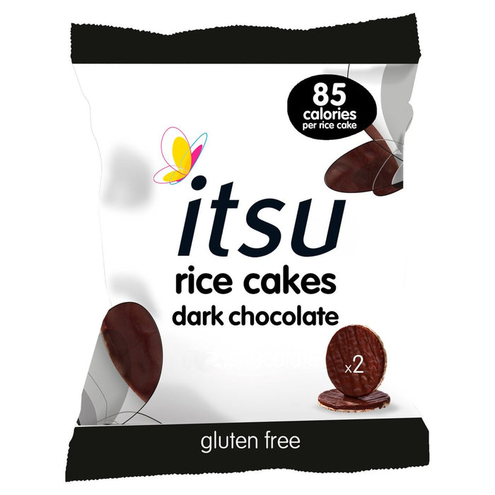 Câteaux de riz au chocolat noir ITSU 34G