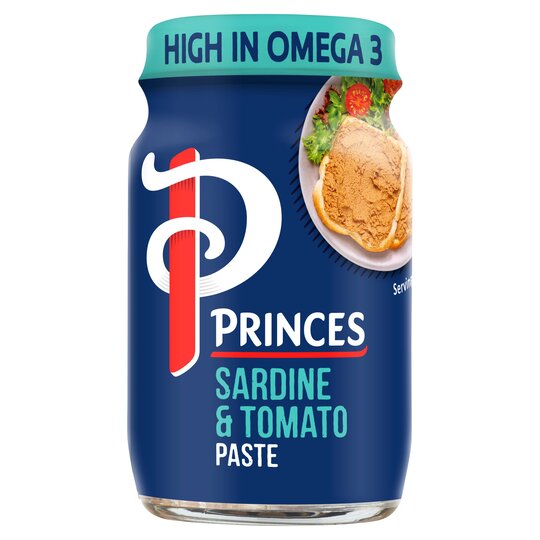 Príncipes de sardina y pasta de tomate 75g