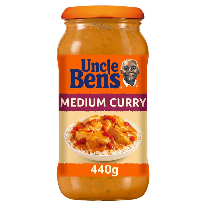 Uncle Bens Medium Curry Sauce 440g