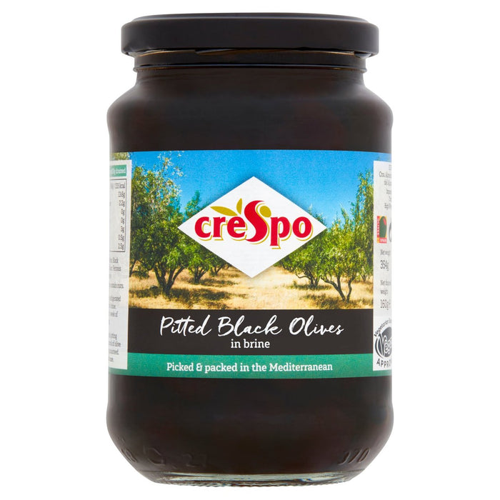 Crespo Olive Black Olives 354G