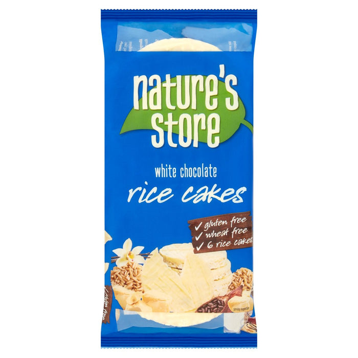 Nature's Store GF White Chocolate Rice Cakes 100g