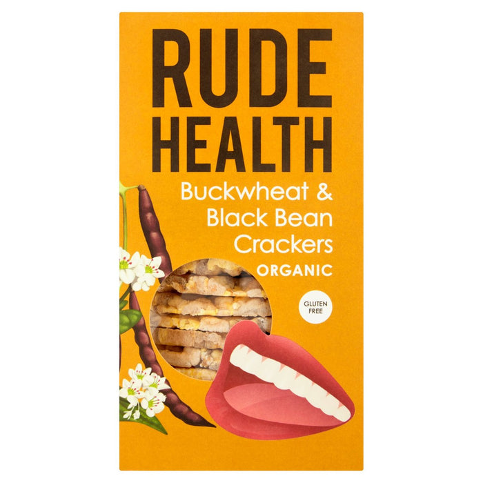Rude Health Buckwheat & Black Bean Cracker 120g