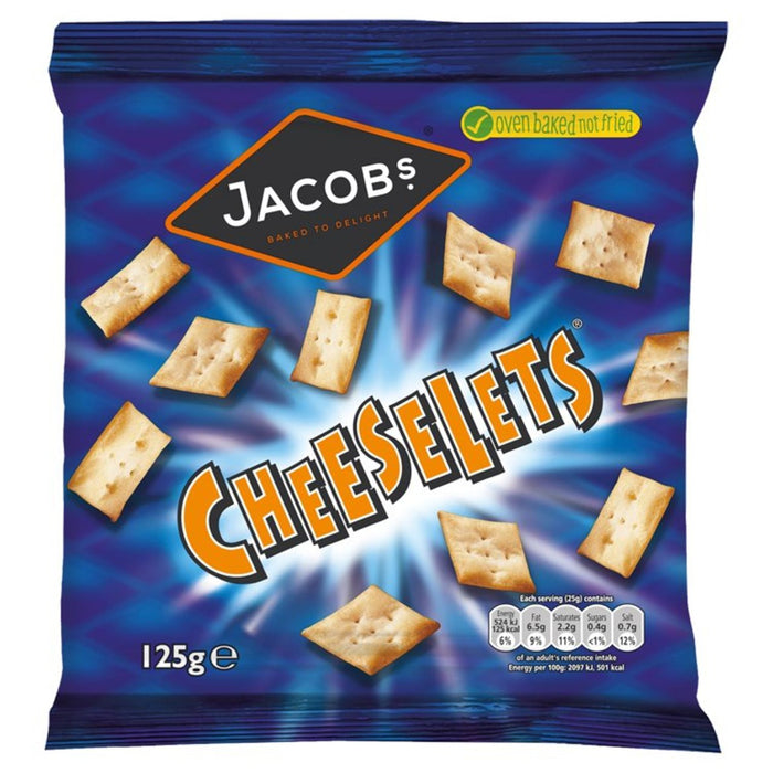 Jacob's Cheeselets 125g