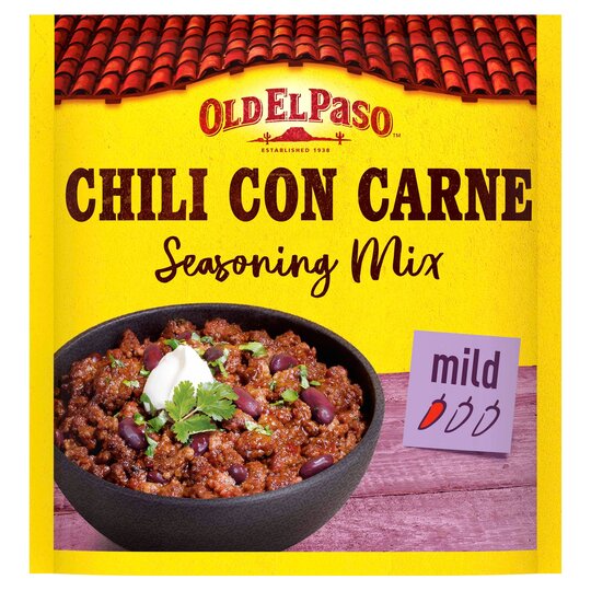 mandig tyran synd Old El Paso Chilli Con Carne Spice Mix 39g | British Online