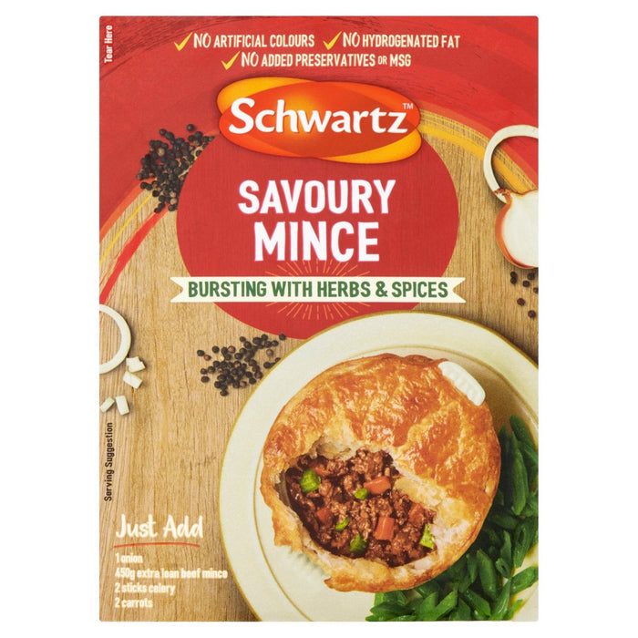 Schwartz herzhaftes Mince Rezept Mix 35G