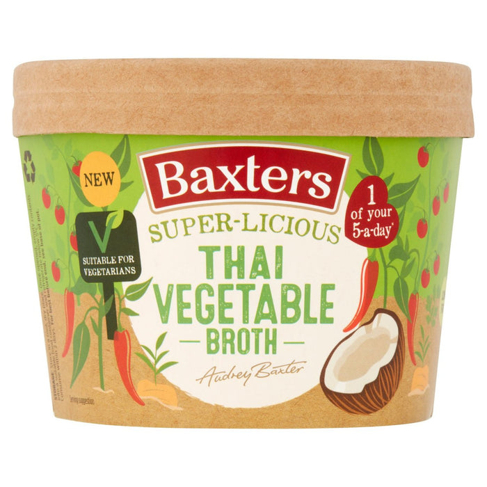 Baxters Thai Vege Broth Soup Pot 350g