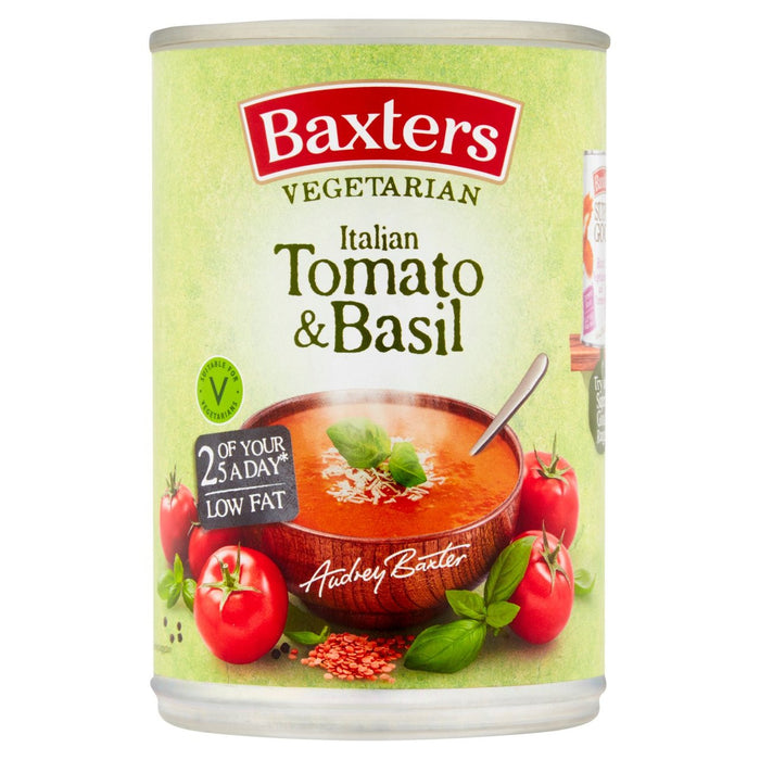 Baxters Vegetarian Italian Tomato & Basil Soup 400g