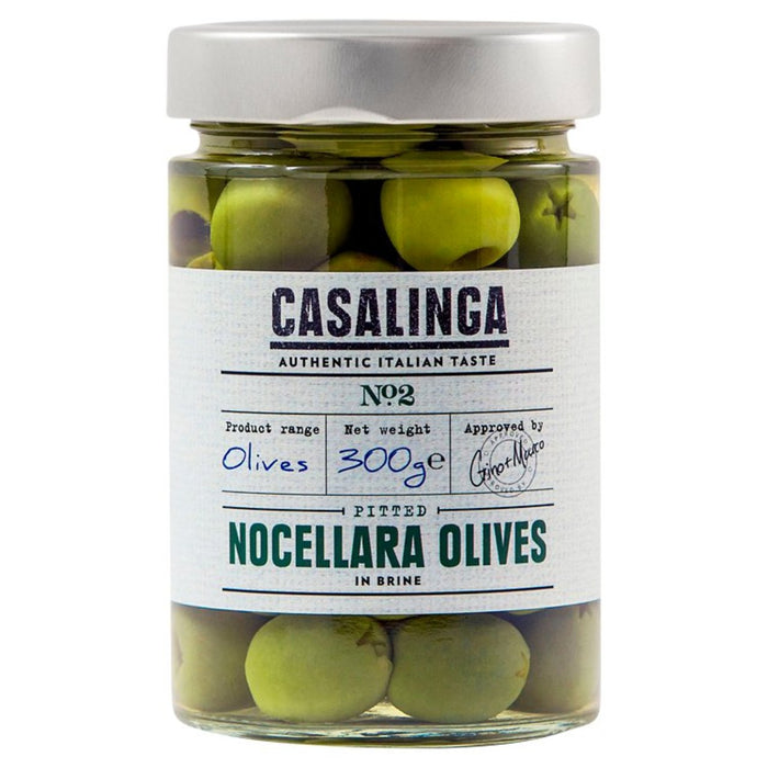 Casalinga hat Nocellara Olives 300g abgebrochen