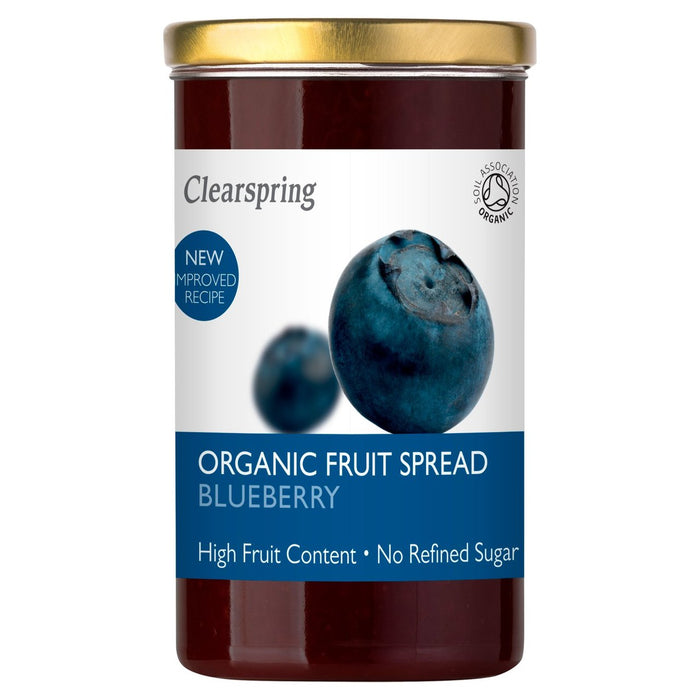 Clearspring Bio -Blaubeerfrucht ausbreiten 280 g