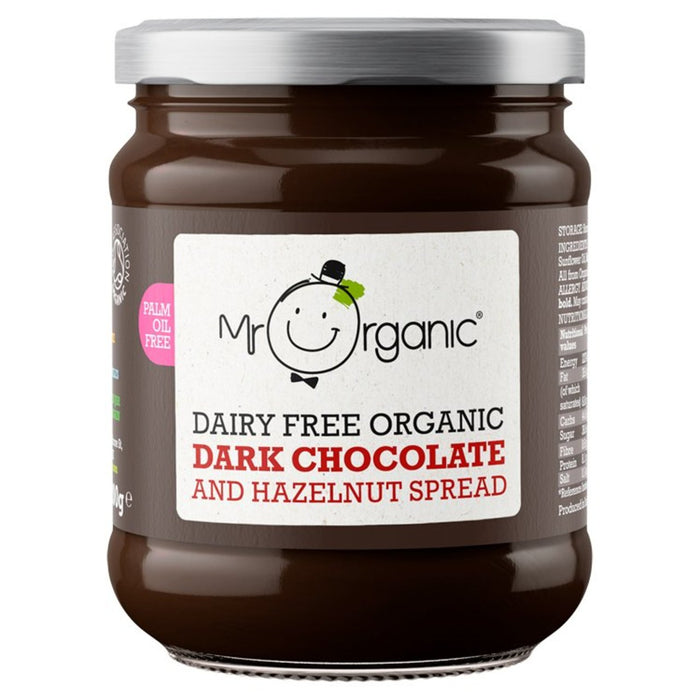 Mr Organic Dark Chocolate & Haselnut Spread 200g