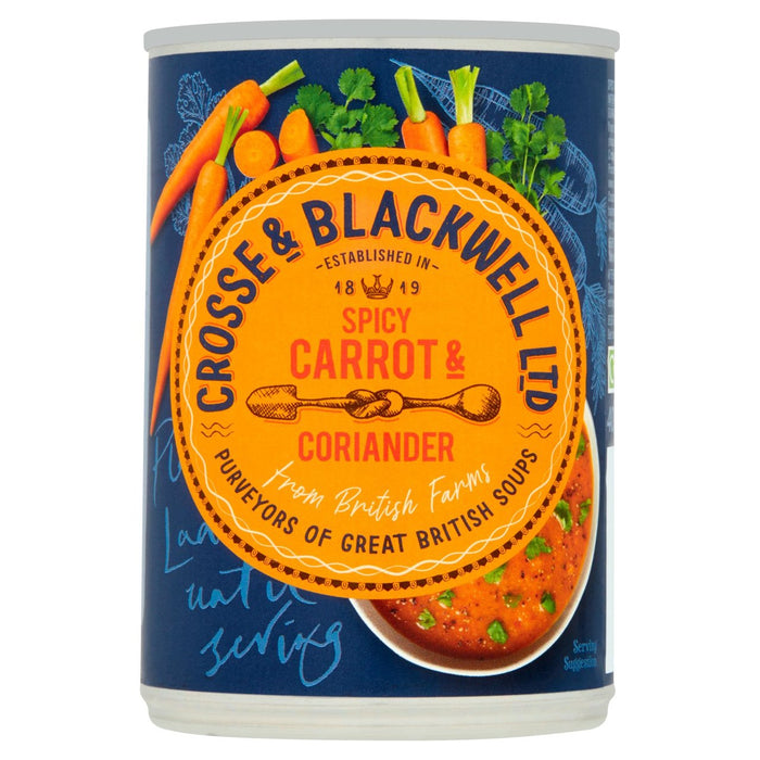 Crosse & Blackwell Spicy Carrot and Coriander 400g
