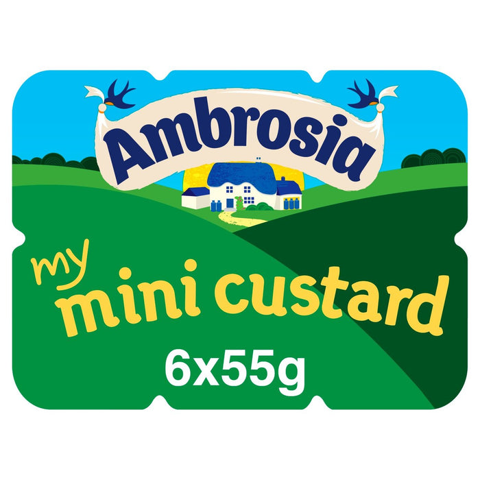 Ambrosia My Mini Custard Pots 6 x 55g