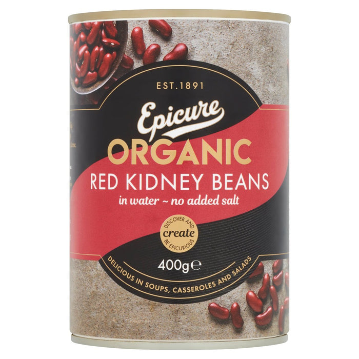 Epicure Organic Red Reiny Beans 400G