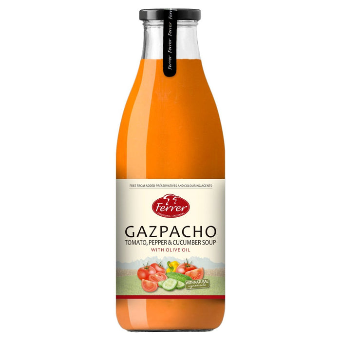 Ferrer Tomate Pepper & Cucumber Gazpacho Soup 745G