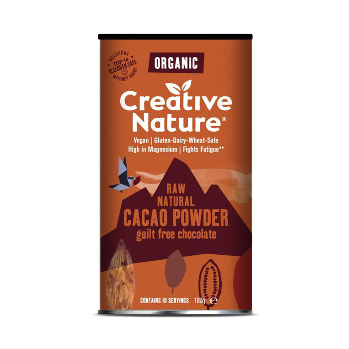 Naturaleza creativa orgánica peruana cacao polvo 100g