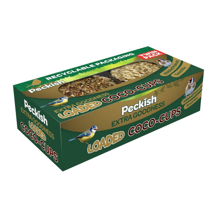 Peckish Extra Goodness Loaded Coco Cups 2 per pack