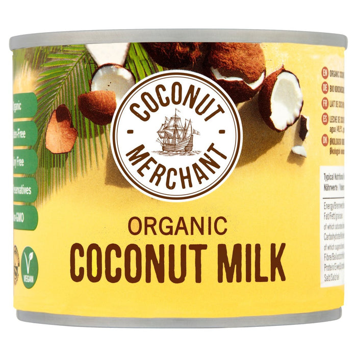 Coconut Merchant Organic Coconut Milk 200 ml