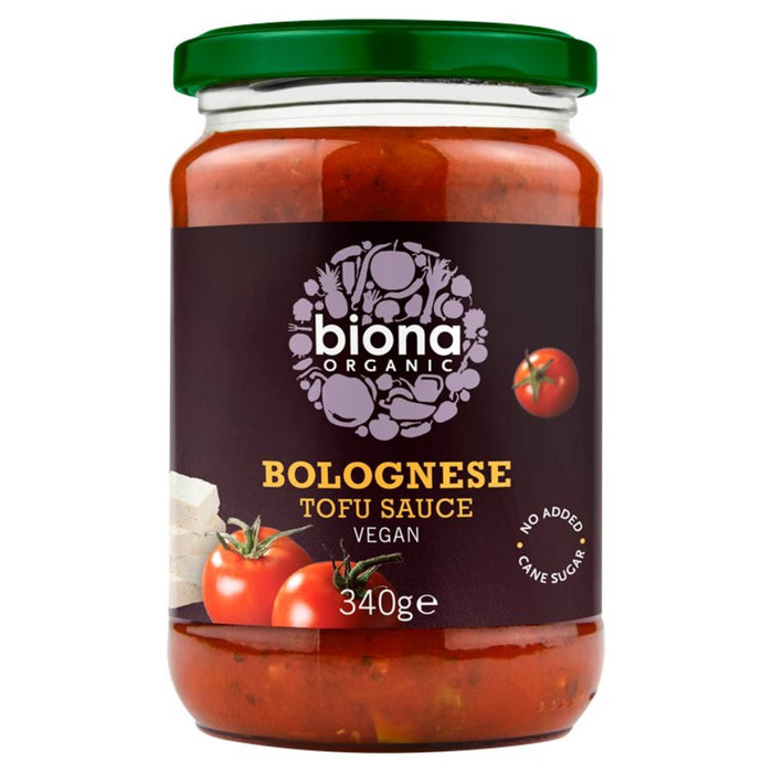 Salsa de pasta boloñesa de tofu orgánico biona 340g
