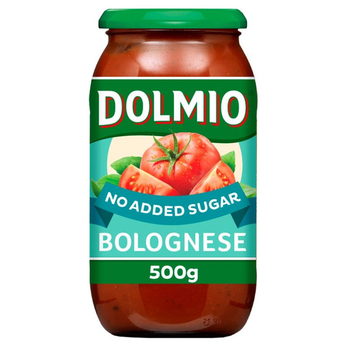 Dolmio boloñese original sin salsa de pasta de azúcar agregada 500g