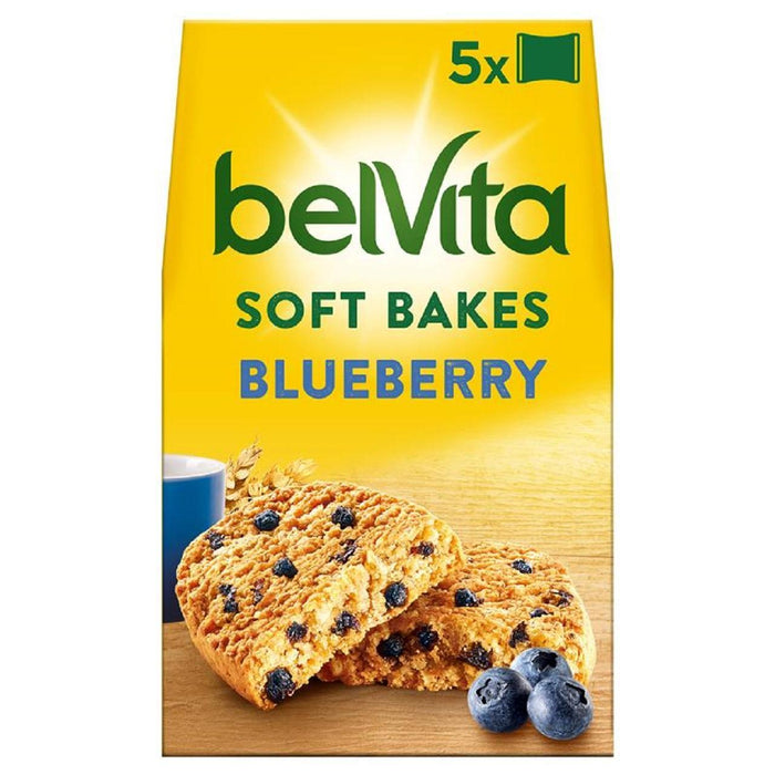 Belvita Breakfast Soft Bakes Blueberry 5 x 50g