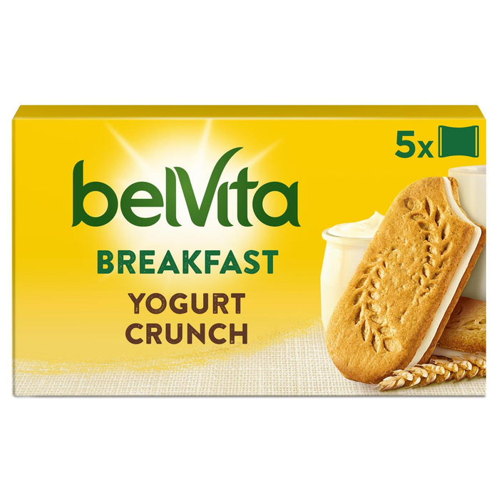 Belvita Desayuno Yogurt Crunch Galletas 5 x 50g 