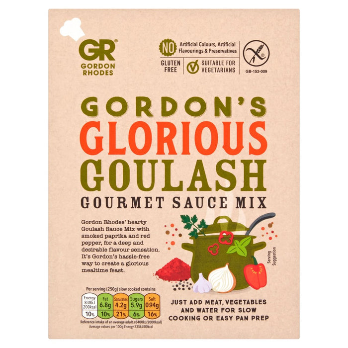 Gordon Rhodes Gordon's Glorious Goulash 75g