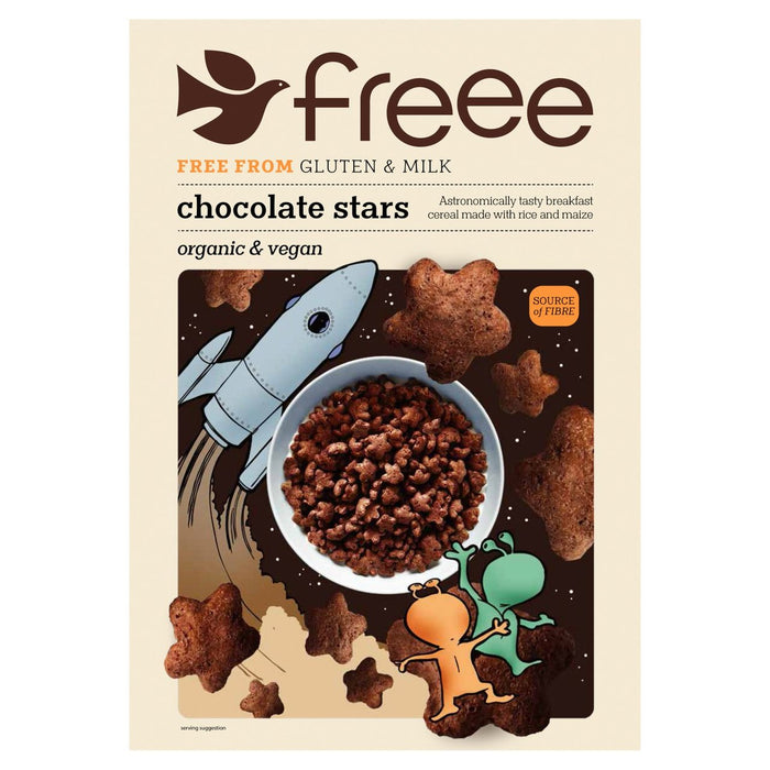 Doves Farm Gluten Free Bio -Schokoladensterne 300g