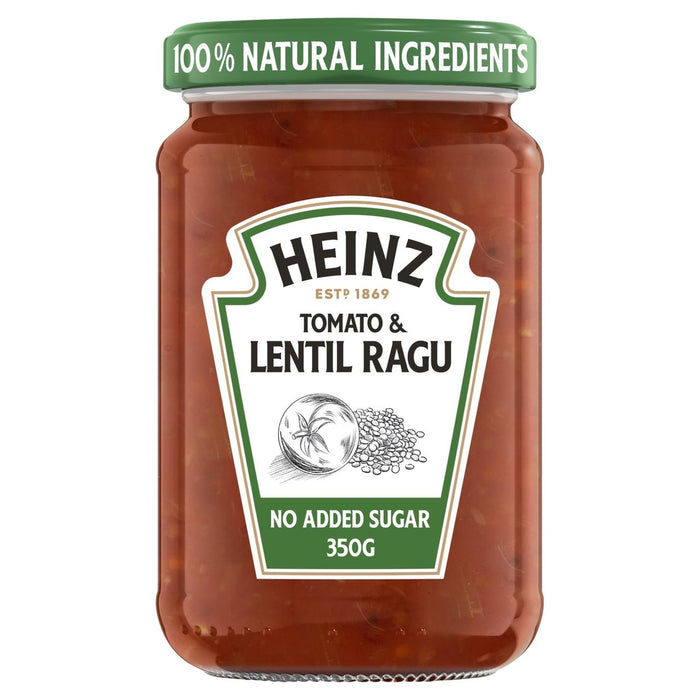 Heinz Tomato & Lentil Ragu Pasta Sauce 350g